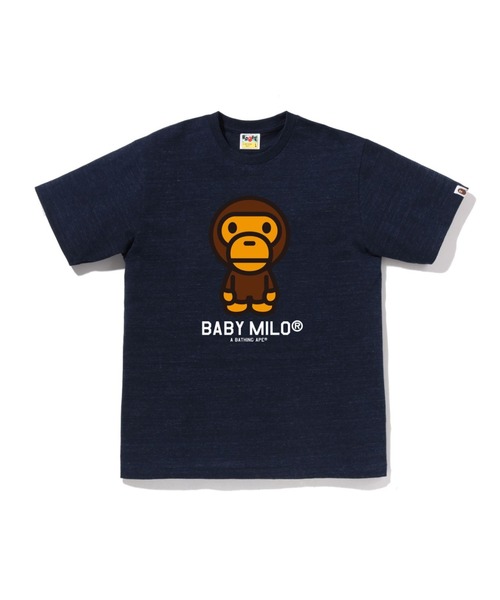 A BATHING APE（アベイシングエイプ） tシャツ BABY MILO TEE メンズ