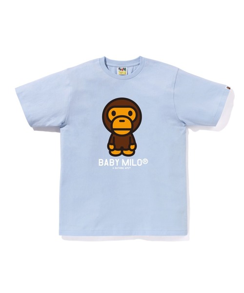 A BATHING APE（アベイシングエイプ） tシャツ BABY MILO TEE メンズ