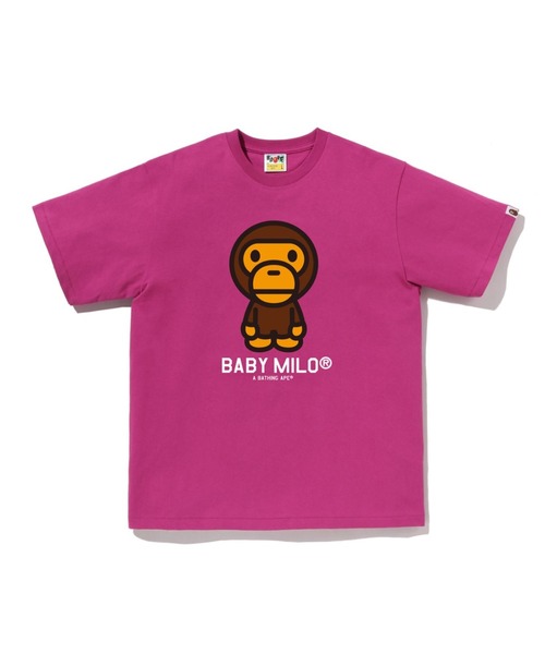 A BATHING APE（アベイシングエイプ） tシャツ BABY MILO TEE メンズ