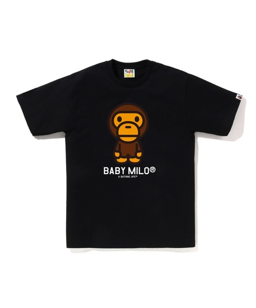 A BATHING APE（アベイシングエイプ） tシャツ BABY MILO TEE メンズ