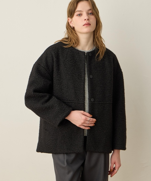 LE SOUK HOLIDAY（ルスークホリデー） コート アウター ブークレノー