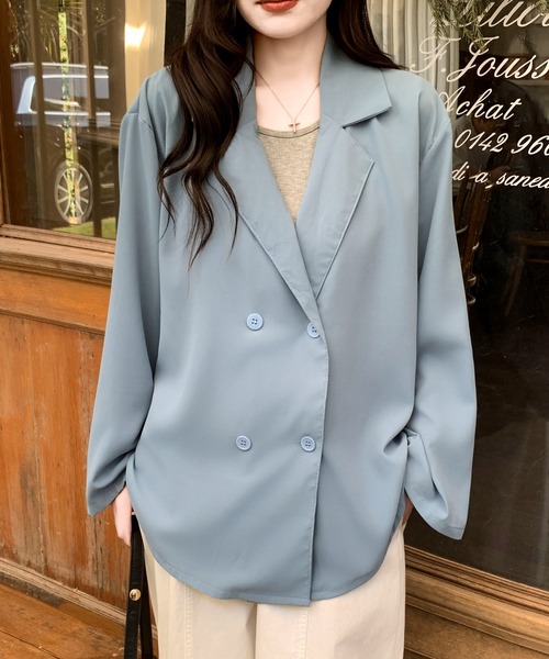 Maison Calme ブラウス シャツ 卒業式 「26年春夏新作」ルーズ