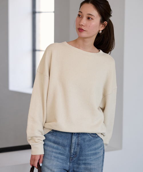 FRAMeWORK（フレームワーク） スウェットカットソー FREE ベージュ