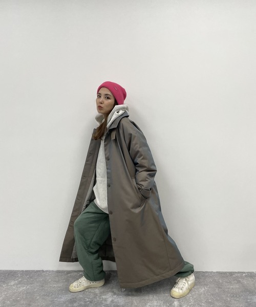 niko and... レザーコート　カラー完売品 niko and…（ニコアンド） コート TALL キャメル レディース : ZOZOTOWN
