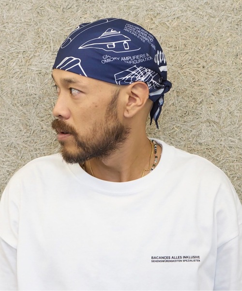 BACANCES ALL INCLUSIVE スカーフ バンダナ BC BANDANA「ALICE'S FLOOR