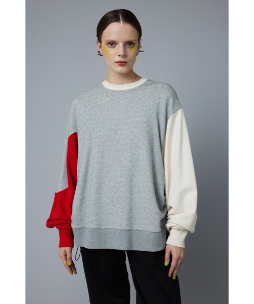 HeRIN.CYE スウェットカットソー FREE ブラック レディース : ZOZOTOWN