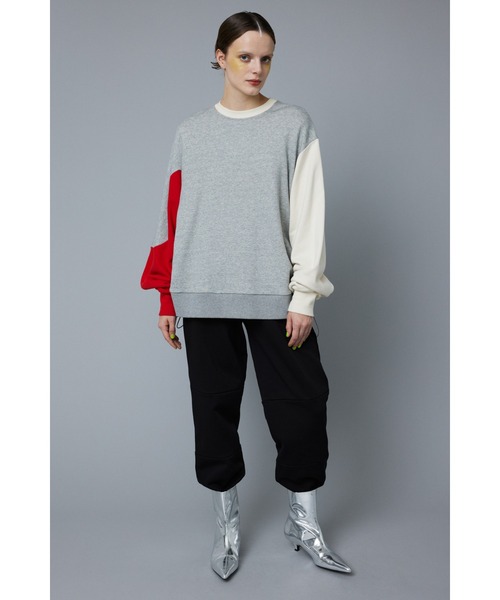 HeRIN.CYE スウェットカットソー FREE ブラック レディース : ZOZOTOWN