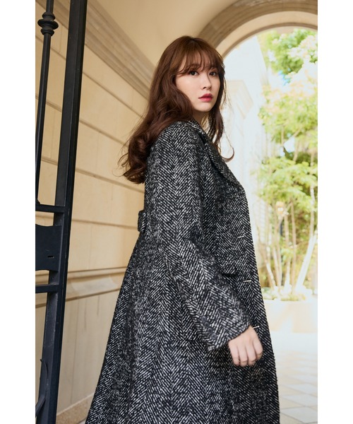 Her lip to チェスターコート S ブラック レディース : ZOZOTOWN Yahoo