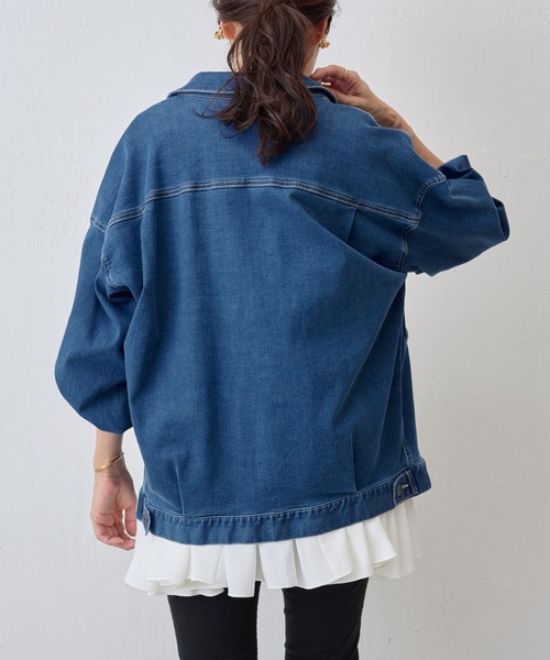 BEARDSLEY（ビアズリー） デニムジャケット FREE インディゴブルー