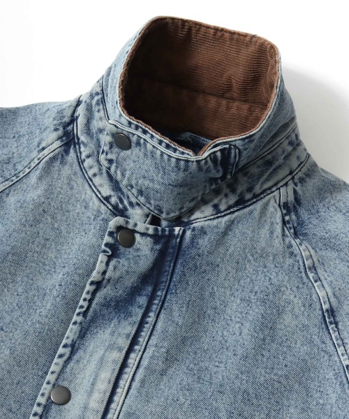 Lazar（ラザル） ブルゾン アウター Denim ＆ Canvas Hunting Jacket