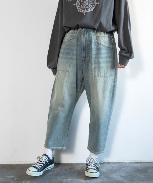 URCH RNA ジーンズ デニム デニムパンツ R4414 クロップドデニムパンツ