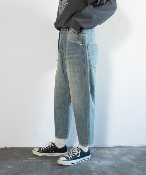 URCH RNA ジーンズ デニム デニムパンツ R4414 クロップドデニムパンツ