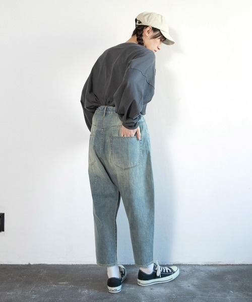 URCH RNA ジーンズ デニム デニムパンツ R4414 クロップドデニムパンツ