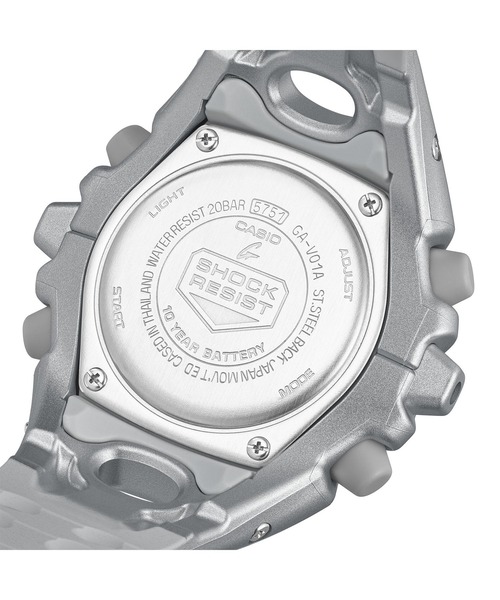 G-SHOCK 「G-SHOCK」 アナログ腕時計 FREE シルバー メンズ : ZOZOTOWN