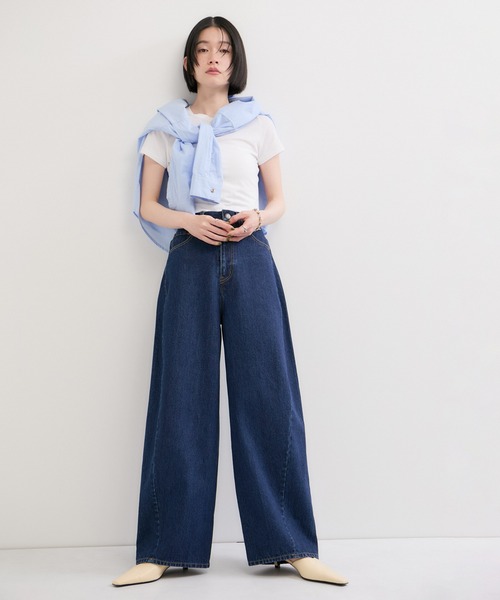LE CERCLE par rope' ジーンズ デニム デニムパンツ KUROKIデニム