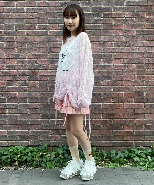 Candy Stripper（キャンディーストリッパー） tシャツ SWEETIE LACE