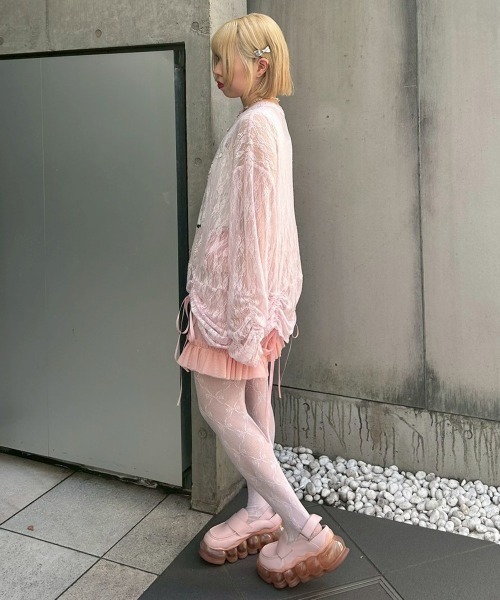 Candy Stripper（キャンディーストリッパー） tシャツ SWEETIE LACE