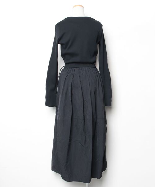 「ADAM ET ROPE'」 ドッキングワンピース FREE ブラック レディース_画像2
