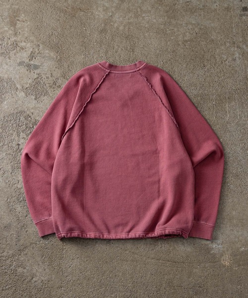 「ADAMASTE」 スウェットカットソー MEDIUM ライトグレー メンズ_画像8