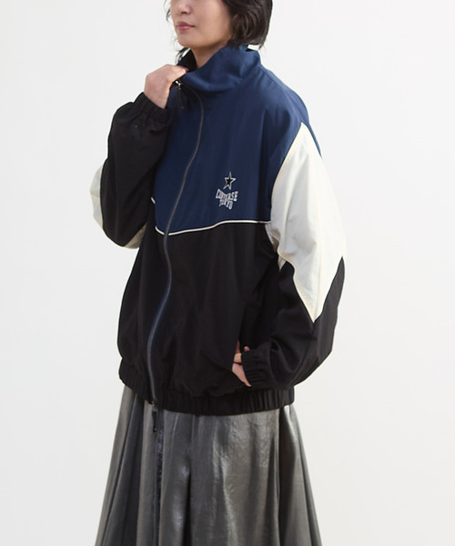CONVERSE TOKYO ブルゾン アウター BI-COLOR NYLON JACKET レディース