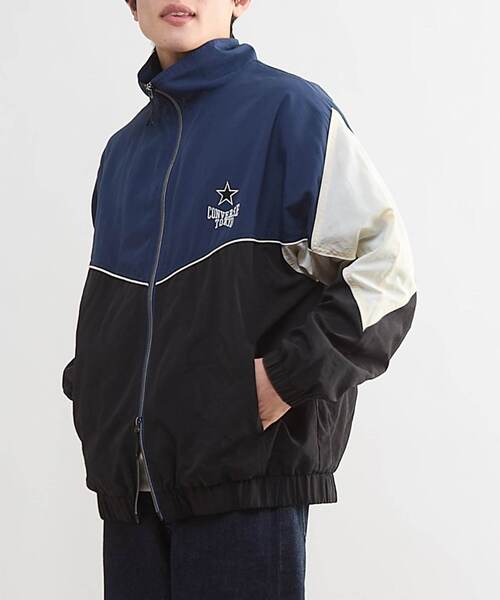 CONVERSE TOKYO × CLANE ブルゾン ジャケット CONVERSE TOKYO ブルゾン アウター BI-COLOR NYLON JACKET レディース