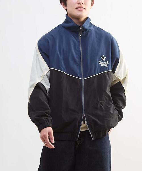 CONVERSE TOKYO ブルゾン アウター BI-COLOR NYLON JACKET レディース