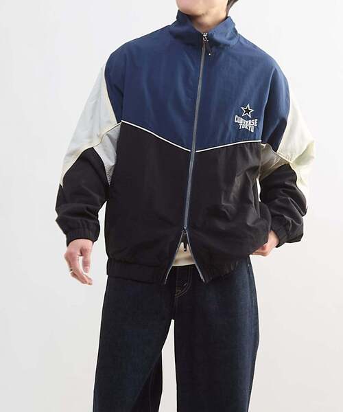 CONVERSE TOKYO ブルゾン アウター BI-COLOR NYLON JACKET レディース