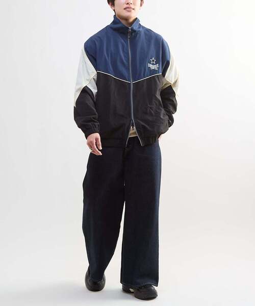 CONVERSE TOKYO ブルゾン アウター BI-COLOR NYLON JACKET レディース