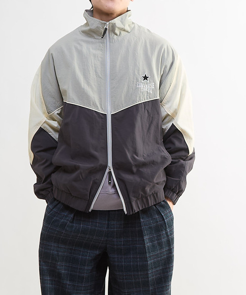 CONVERSE TOKYO ブルゾン アウター BI-COLOR NYLON JACKET レディース
