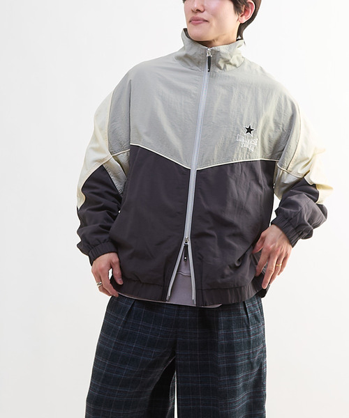 CONVERSE TOKYO ブルゾン アウター BI-COLOR NYLON JACKET レディース