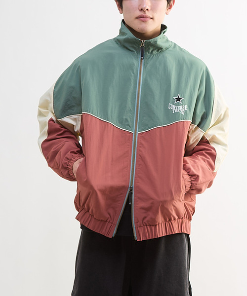 CONVERSE TOKYO ブルゾン アウター BI-COLOR NYLON JACKET レディース