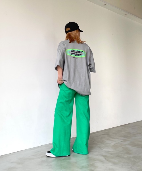 「SHAGGIE」 スウェットパンツ FREE ホワイト レディース_画像4