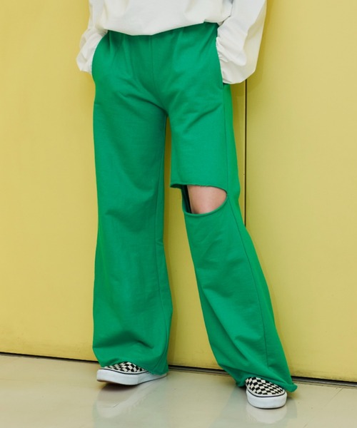 「SHAGGIE」 スウェットパンツ FREE ホワイト レディース_画像7