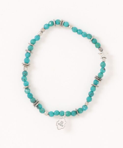 amp japan ターコイズブレスレット TURQUOISE BRACELET/AMP JAPAN（アンプ ジャパン） - DEFI - シルバー