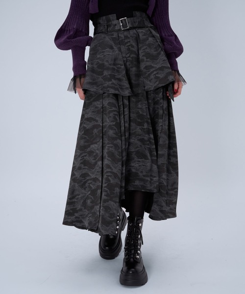 HARE（ハレ） スカート KASANEデザインスカート(HARE) : ZOZOTOWN