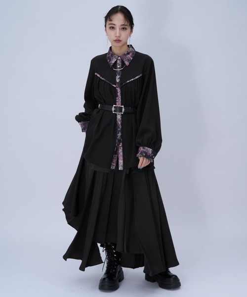 【HARE デザインスカート】【KASANEスカート】※未使用品　タグ付 HARE（ハレ） ロング スカート KASANEデザインスカート(HARE