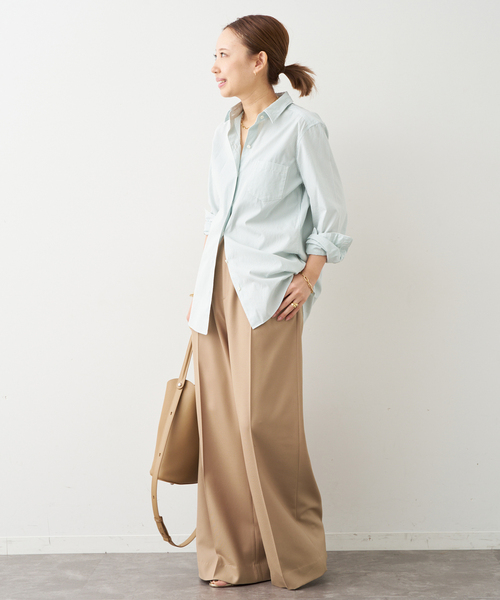 【極美品】ドゥーズィエムクラス　washer シャツ summer Deuxieme Classe（ドゥーズィエムクラス）の「*washer シャツ summer