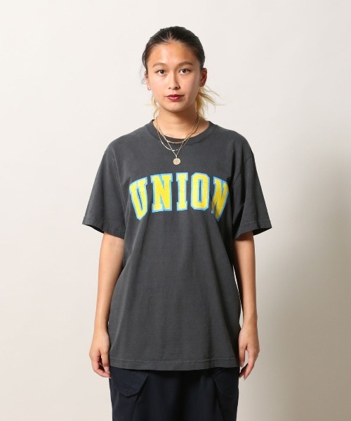 「UNION(UNION TOKYO)」 長袖Tシャツ X-LARGE ブラック メンズ_画像4