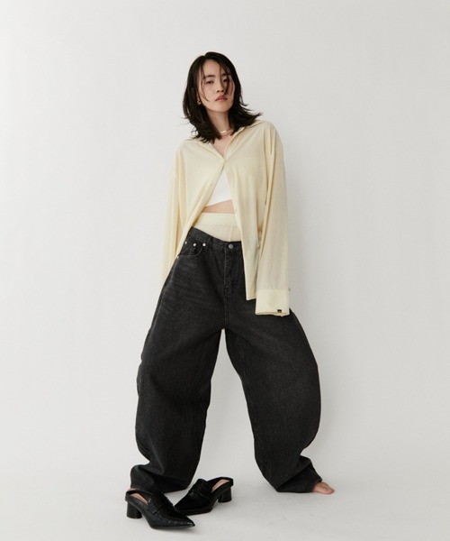 VION パンツ シアーベロアバイカーショーツ / Sheer Velour Biker