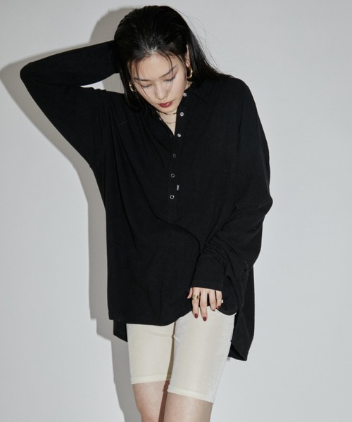 VION パンツ シアーベロアバイカーショーツ / Sheer Velour Biker