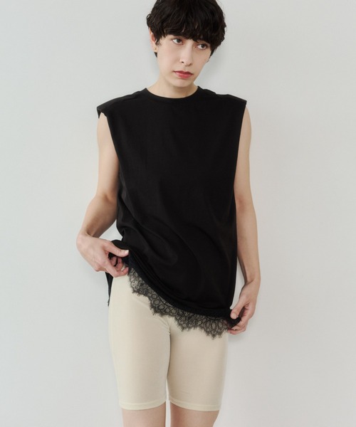 VION パンツ シアーベロアバイカーショーツ / Sheer Velour Biker