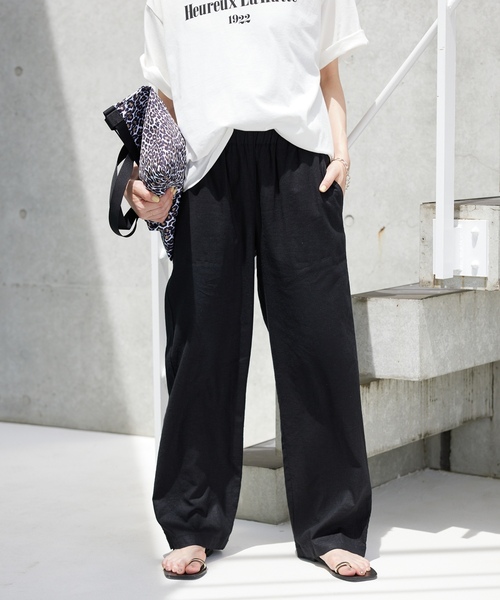 「SLOBE IENA」 チノパンツ 38 ホワイト レディース_画像5