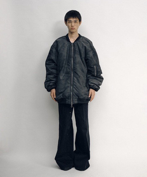 ma1 ma-1 Flight Jacket レディース メンズの画像
