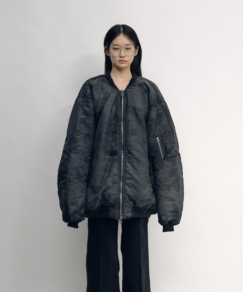 ma1 ma-1 Flight Jacket レディース メンズの画像