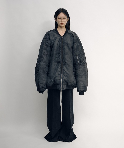 ma1 ma-1 Flight Jacket レディース メンズの画像
