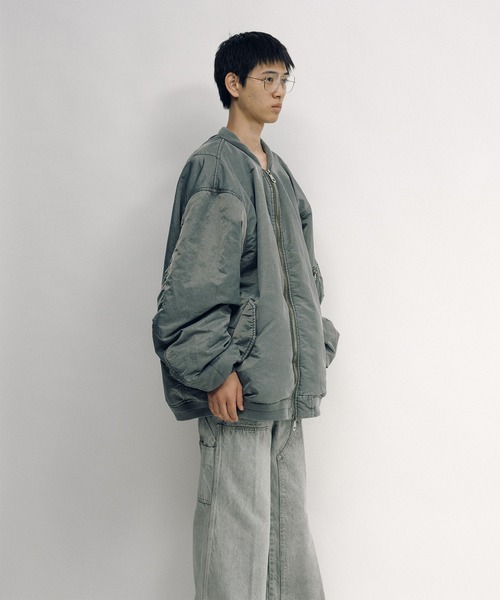 ma1 ma-1 Flight Jacket レディース メンズの画像