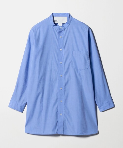 TICCA ティッカ　コットンシャツブラウス　ラベンダー　シャツ　ブラウス　2 TICCA（ティッカ）の「TICCA リネン半袖シャツ（シャツ/ブラウス