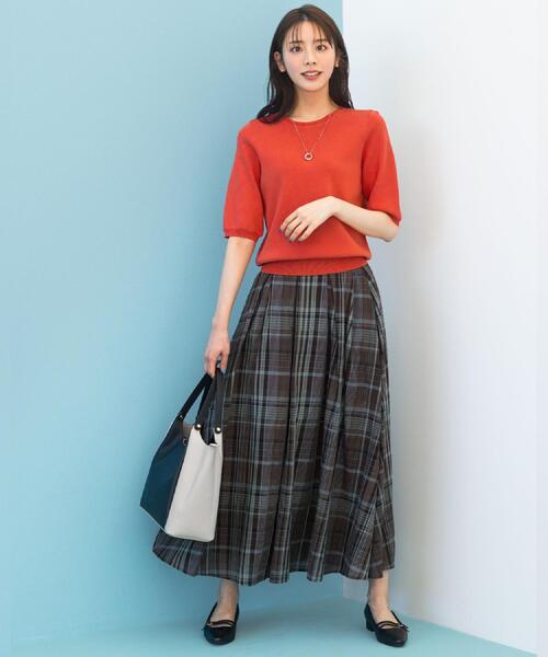 grove（グローブ） ロング スカート 「貴島明日香さん着用」マドラス