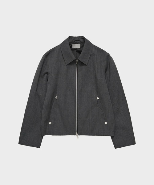 ブルゾン アウター trim fit jacket メンズの画像