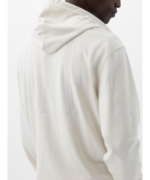 GAP（ギャップ） ジップアップパーカー X-LARGE ホワイト系その他